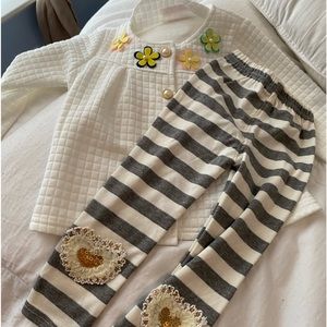 Girls size M outfit made by Babule